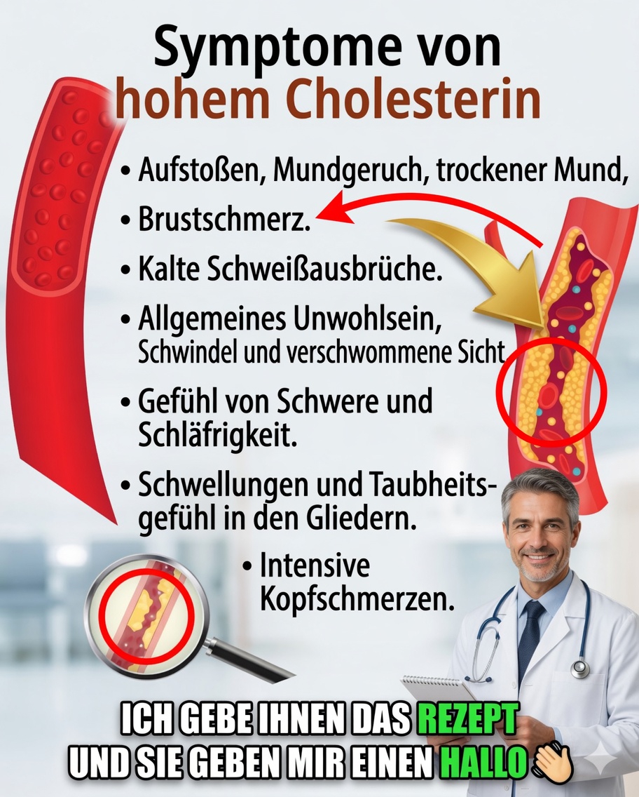 Erhöhter Cholesterinspiegel? Das ist vorbei! Natürliche Lösungen, um Ihre Gesundheit wiederzuerlangen