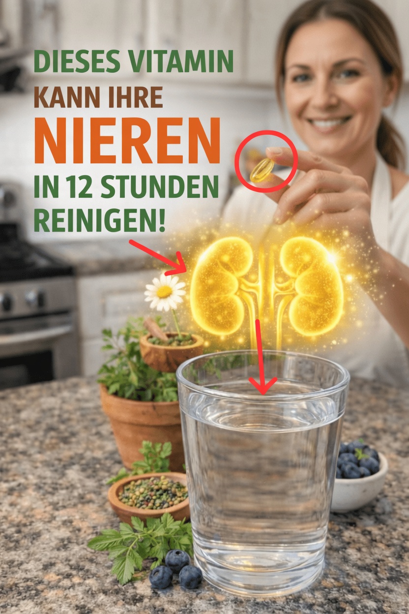 Unterstützen diese 3 Vitamine im Alter still und leise die Nierengesundheit?