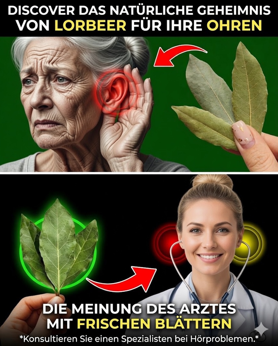 Lorbeerblätter für die Gesundheit der Ohren: ein sanfter und natürlicher Ansatz gegen Schwindel, Tinnitus und Gleichgewichtsstörungen