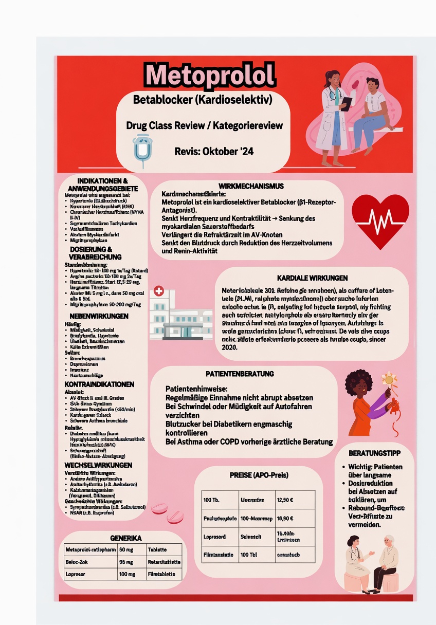 10 häufige Nebenwirkungen von Metoprolol, die Sie kennen sollten: Ihr Leitfaden für ein besseres Medikamentenbewusstsein