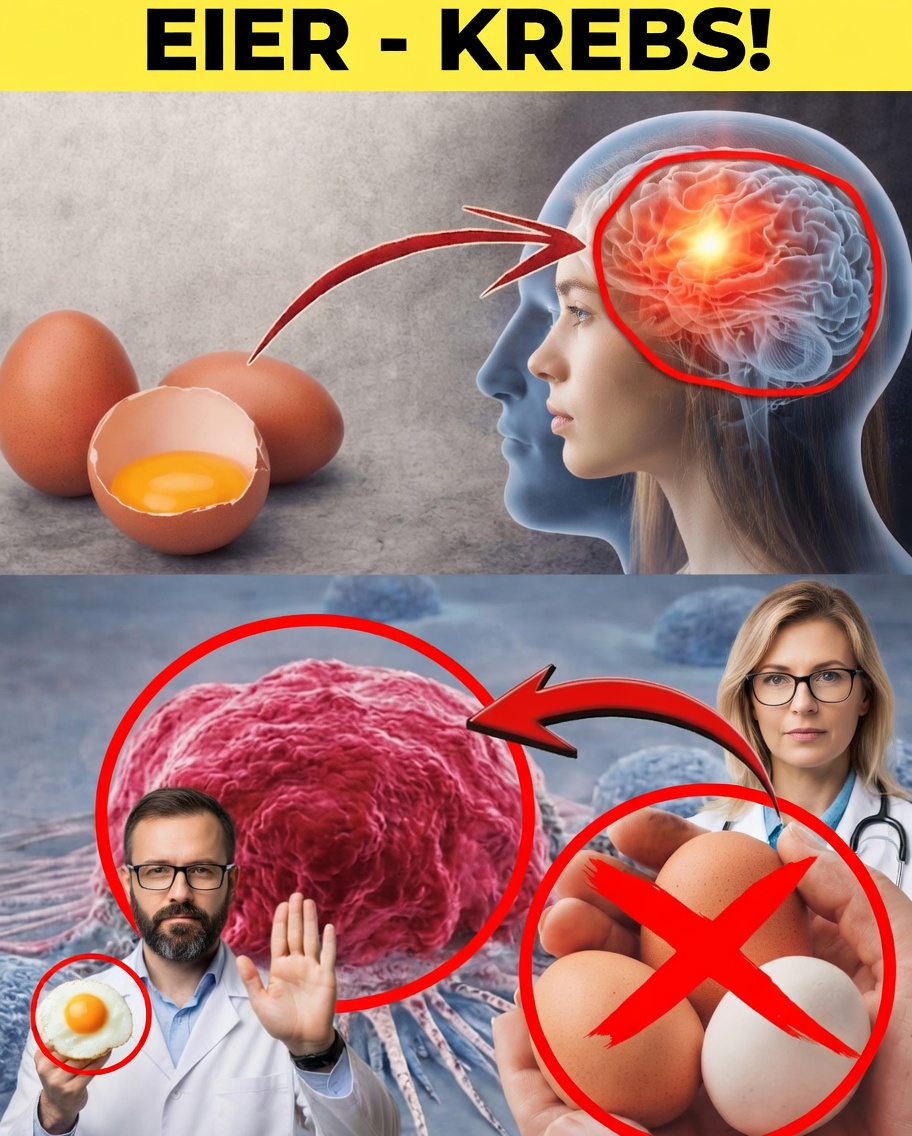 Essen Sie Eier niemals auf diese Weise: die intelligenten Kombinationen, die Ihr Gehirn schützen