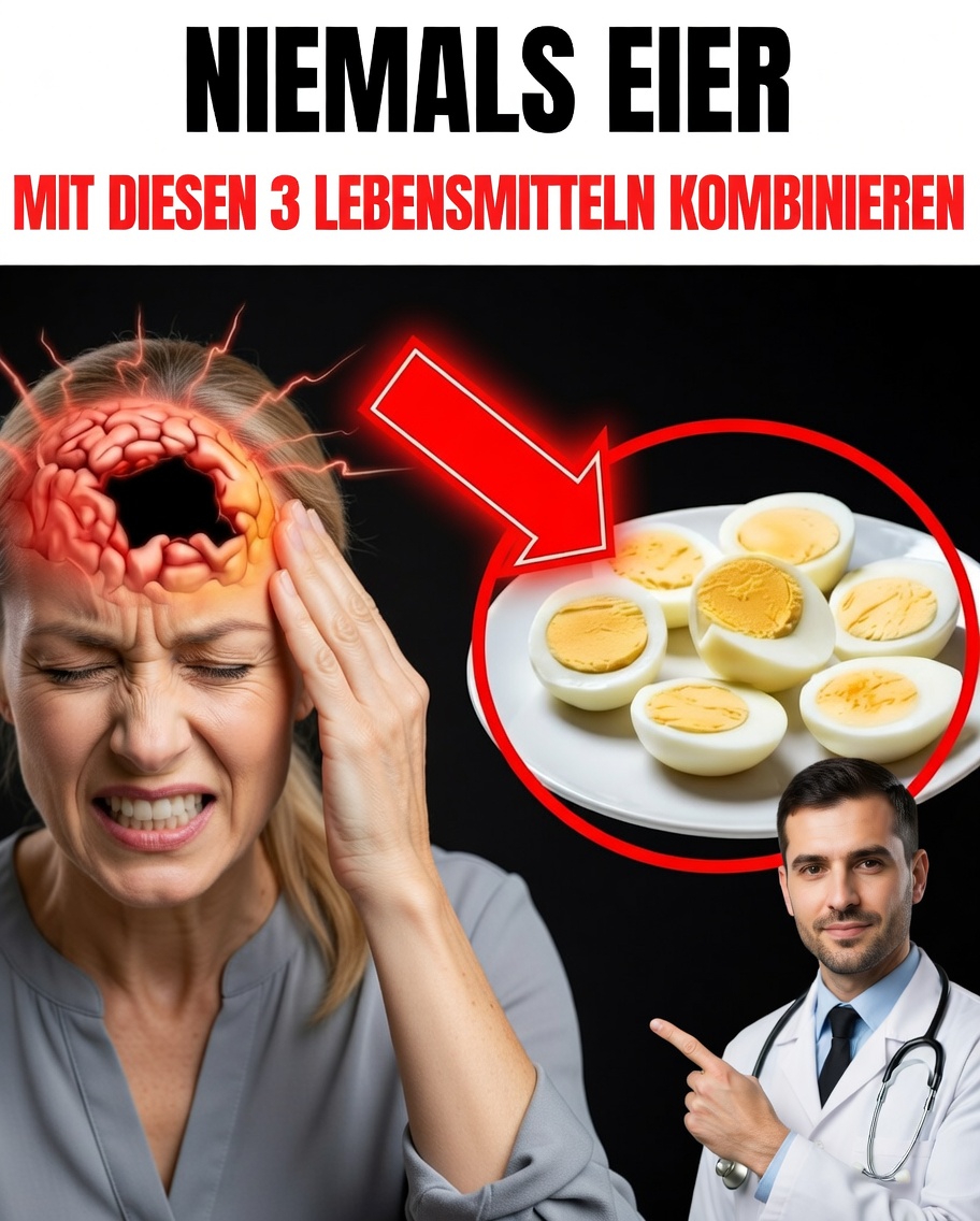 Senioren aufgepasst: 3 Lebensmittelkombinationen, die man mit Eiern meiden sollte, um Nährstoffe besser aufzunehmen