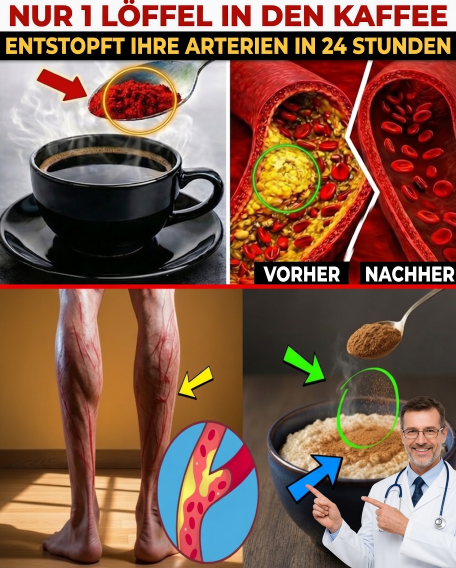 Über 75? Fügen Sie diese 6 Lebensmittel Ihrem Porridge hinzu, um die Gesundheit Ihrer Arterien zu unterstützen