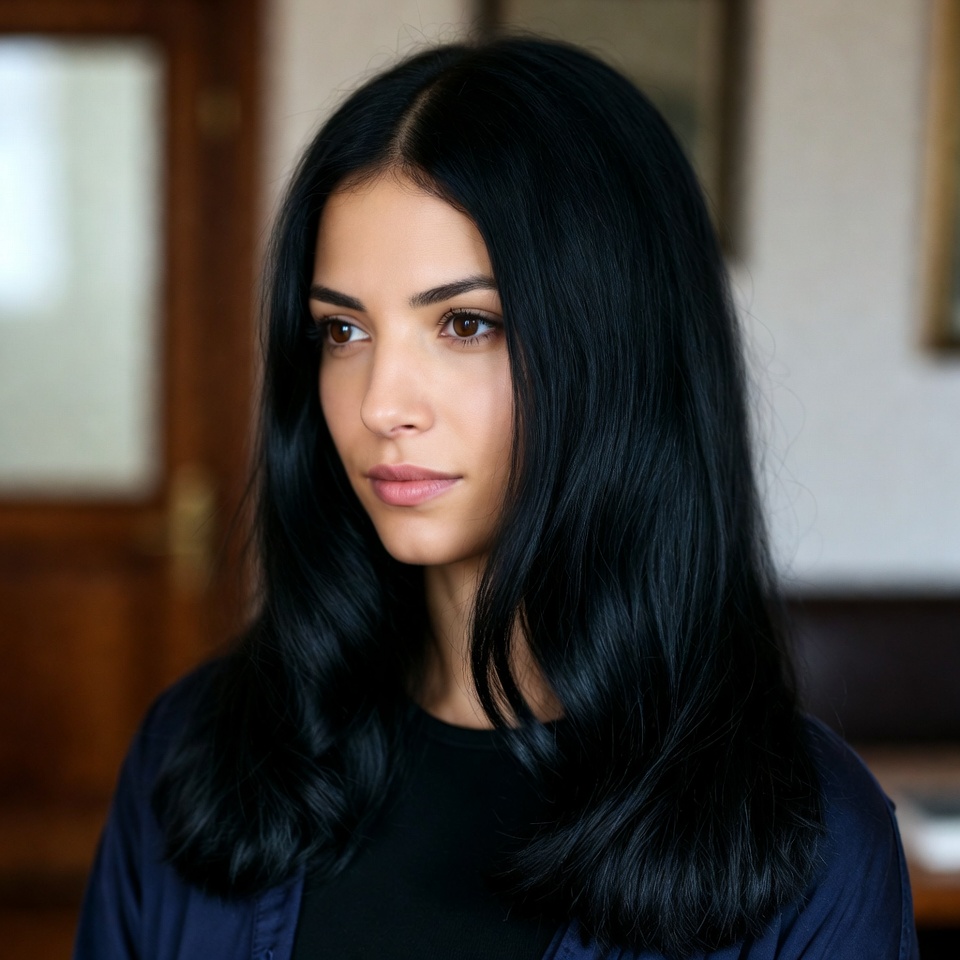 Meine Großmutter hatte sehr lange Haare und kein einziges weißes Haar