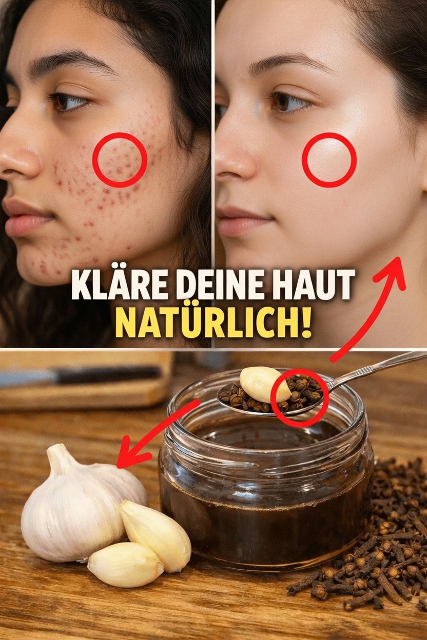 Entdecken Sie, wie Knoblauch und Gewürznelken zu gesünder aussehender Haut beitragen können: Eine natürliche Erkundung für zu Hause