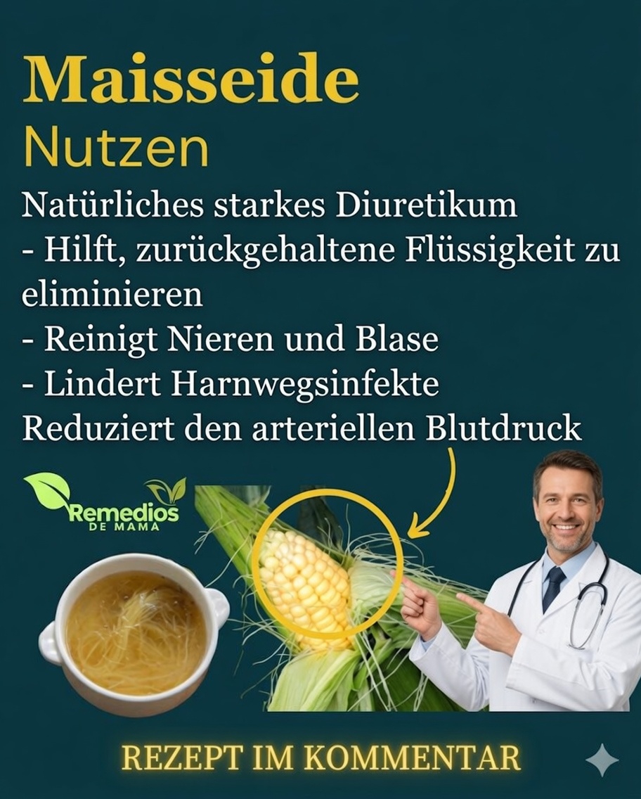 Kochen Sie Maisseide: Ein altes natürliches Geheimnis für Ihre Gesundheit
