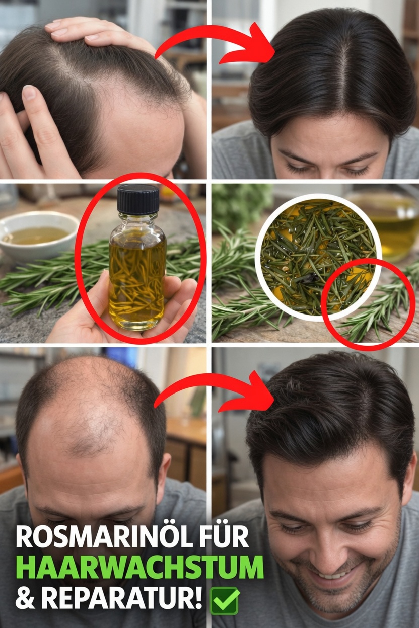 Wie man Rosmarinöl zu Hause herstellt: Eine einfache Anleitung für gesünder aussehendes Haar