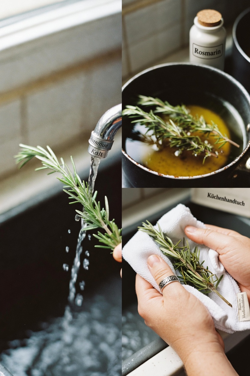 Wie man Rosmarinöl zu Hause herstellt: Eine einfache Anleitung für gesünder aussehendes Haar