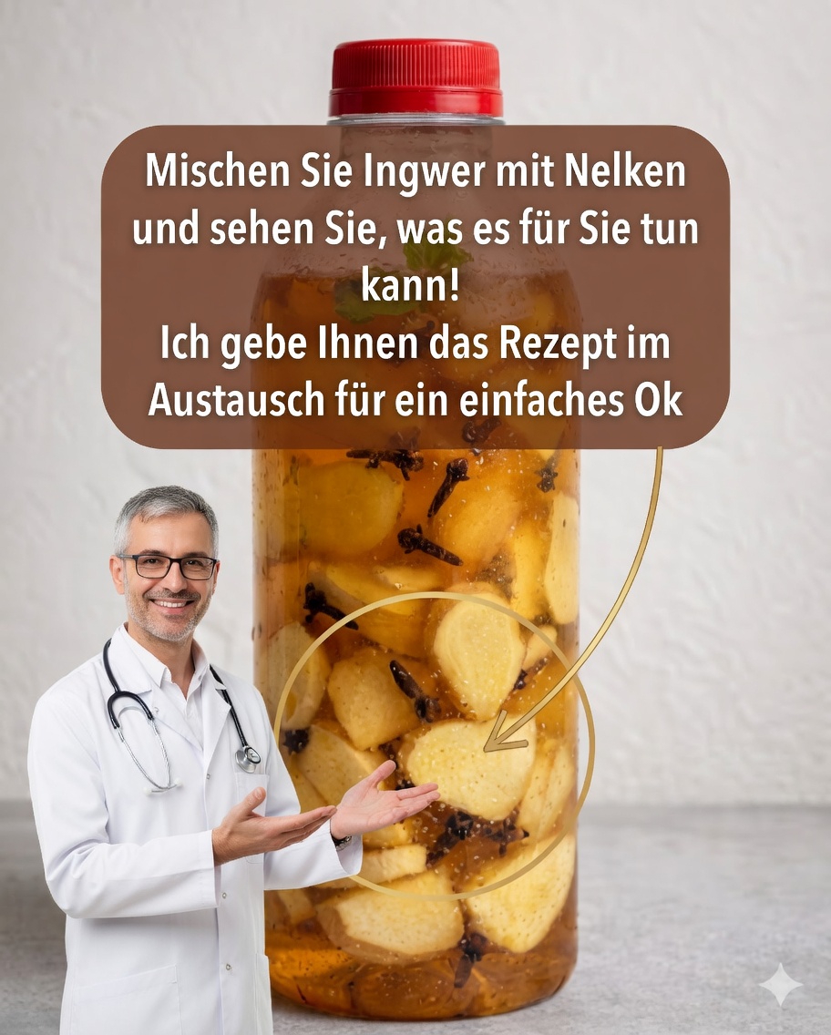 🌿 Ingwer und Nelken: Das natürliche Heilmittel, das Ihre Gesundheit verändern kann