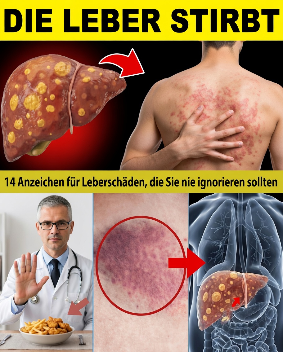 11 seltsame Anzeichen von Leberschäden, die Sie nicht ignorieren dürfen