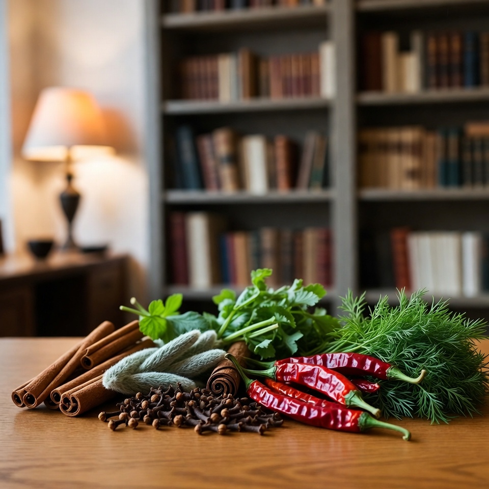 Erkundung alltäglicher Gewürze und Kräuter, die eine gesunde Durchblutung unterstützen können
