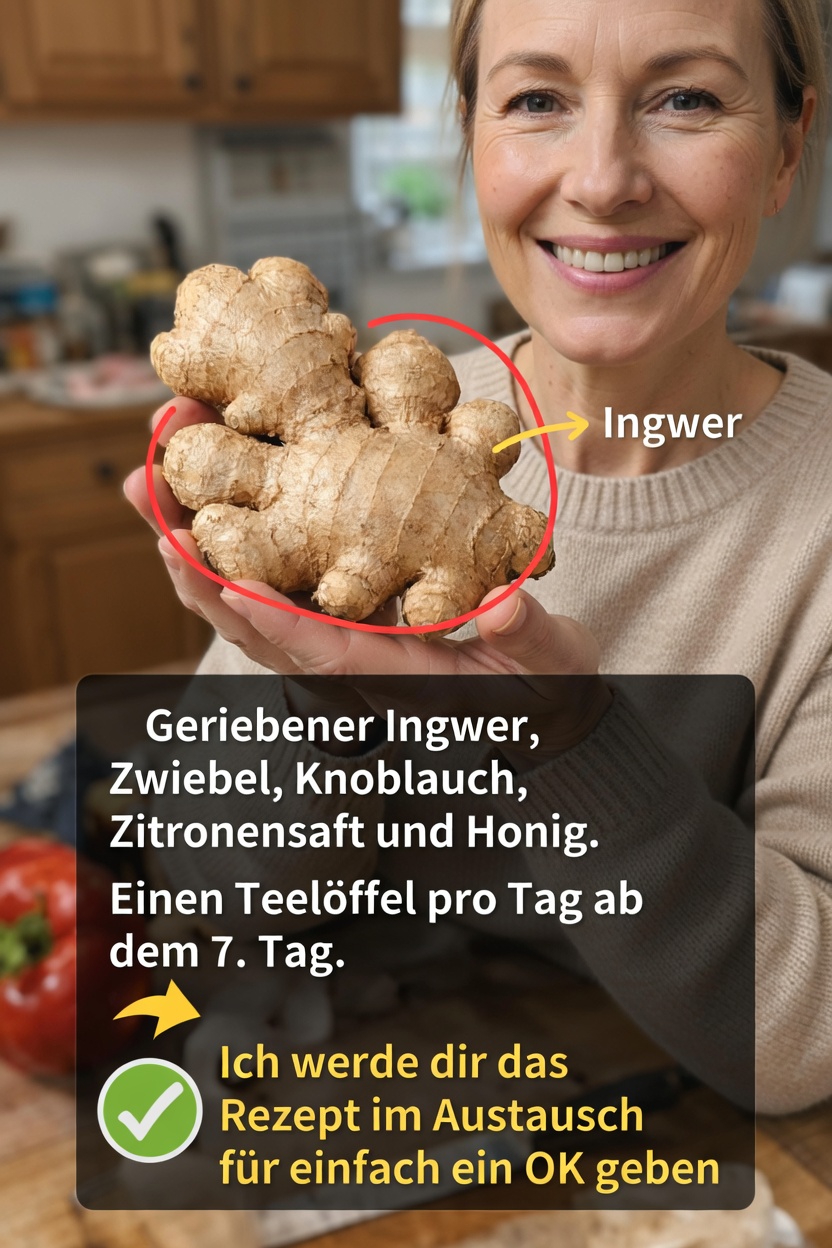 Erkundung der potenziellen gesundheitlichen Vorteile einer Mischung aus Ingwer, Knoblauch, Zwiebel, Zitrone und Honig: Eine einfache Anleitung zur Zubereitung zu Hause