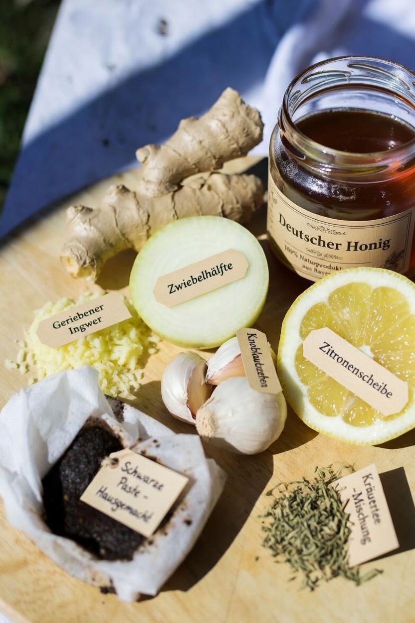 Erkundung der potenziellen gesundheitlichen Vorteile einer Mischung aus Ingwer, Knoblauch, Zwiebel, Zitrone und Honig: Eine einfache Anleitung zur Zubereitung zu Hause