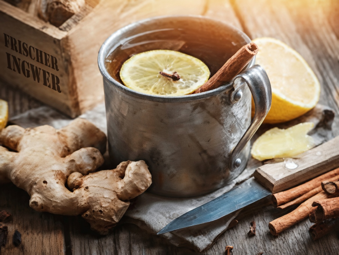 Entdecken Sie, wie Tee aus Ingwer, Lorbeer, Zimt und Nelken Ihre tägliche Wellness-Routine unterstützen kann