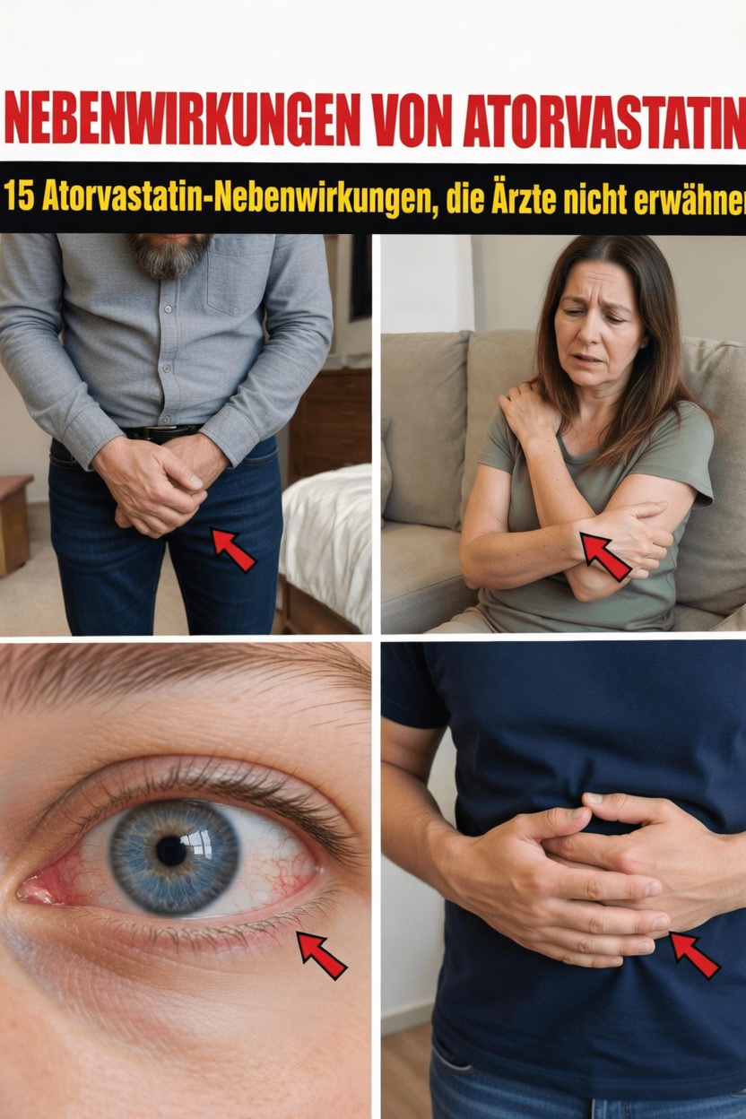 Atorvastatin verstehen: 15 mögliche Nebenwirkungen, die bei Ihnen auftreten können, und Tipps zum Umgang damit