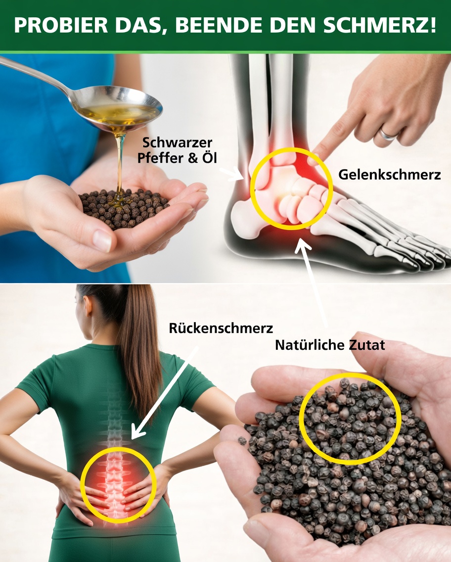 Entdecken Sie die potenziellen gesundheitlichen Vorteile der Mischung aus Olivenöl und schwarzem Pfeffer für Erwachsene über 60