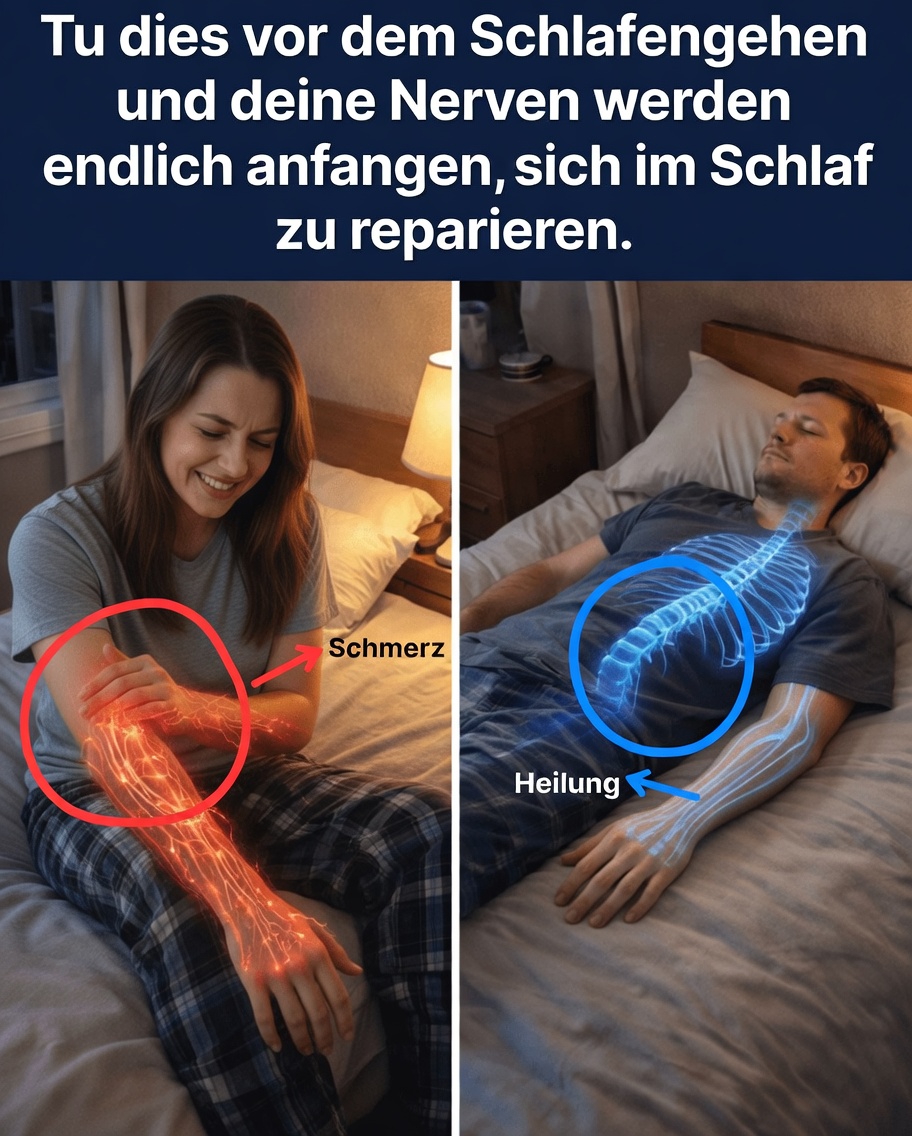 Einfache Abendroutinen zur Unterstützung der natürlichen Nervenregeneration Ihres Körpers im Schlaf