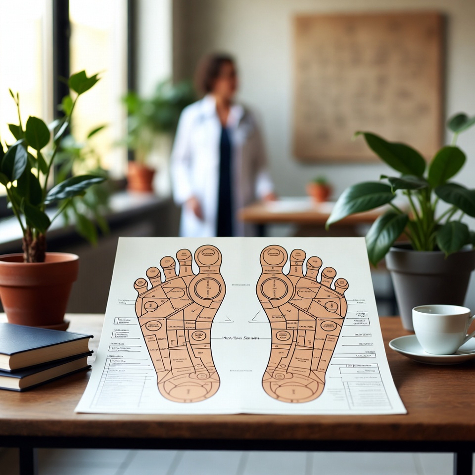 Entfalten Sie Ihr Wohlbefinden: Ein umfassender Leitfaden zur Fußreflexzonenkarte