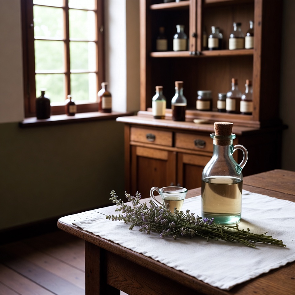 Ein traditionelles Kräuterduo, das von Frauen für Wohlbefinden und Balance verwendet wird
