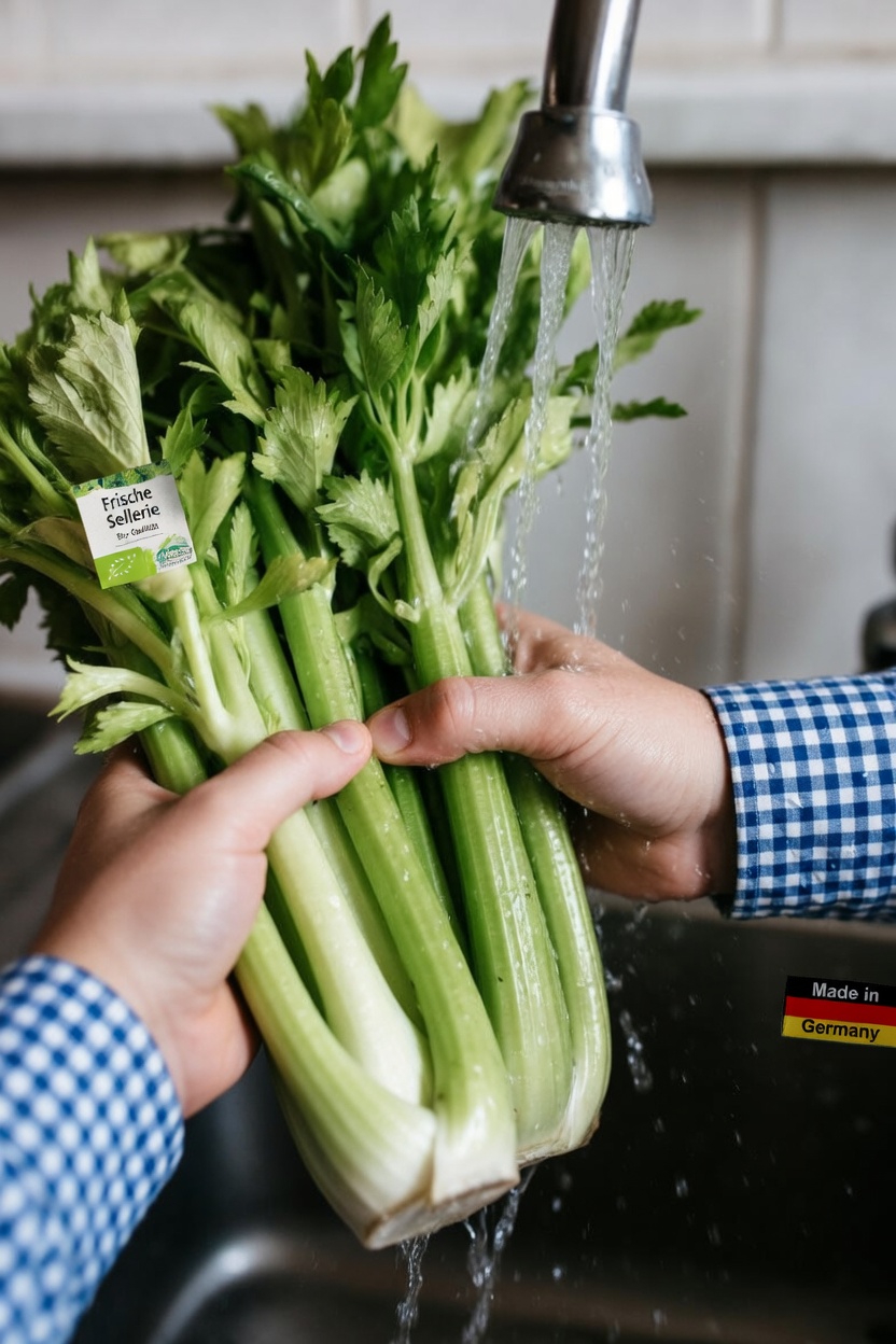 Selleriesaft: Eine einfache tägliche Gewohnheit, um seine natürlichen Nährstoffe und hydratisierenden Vorteile zu entdecken