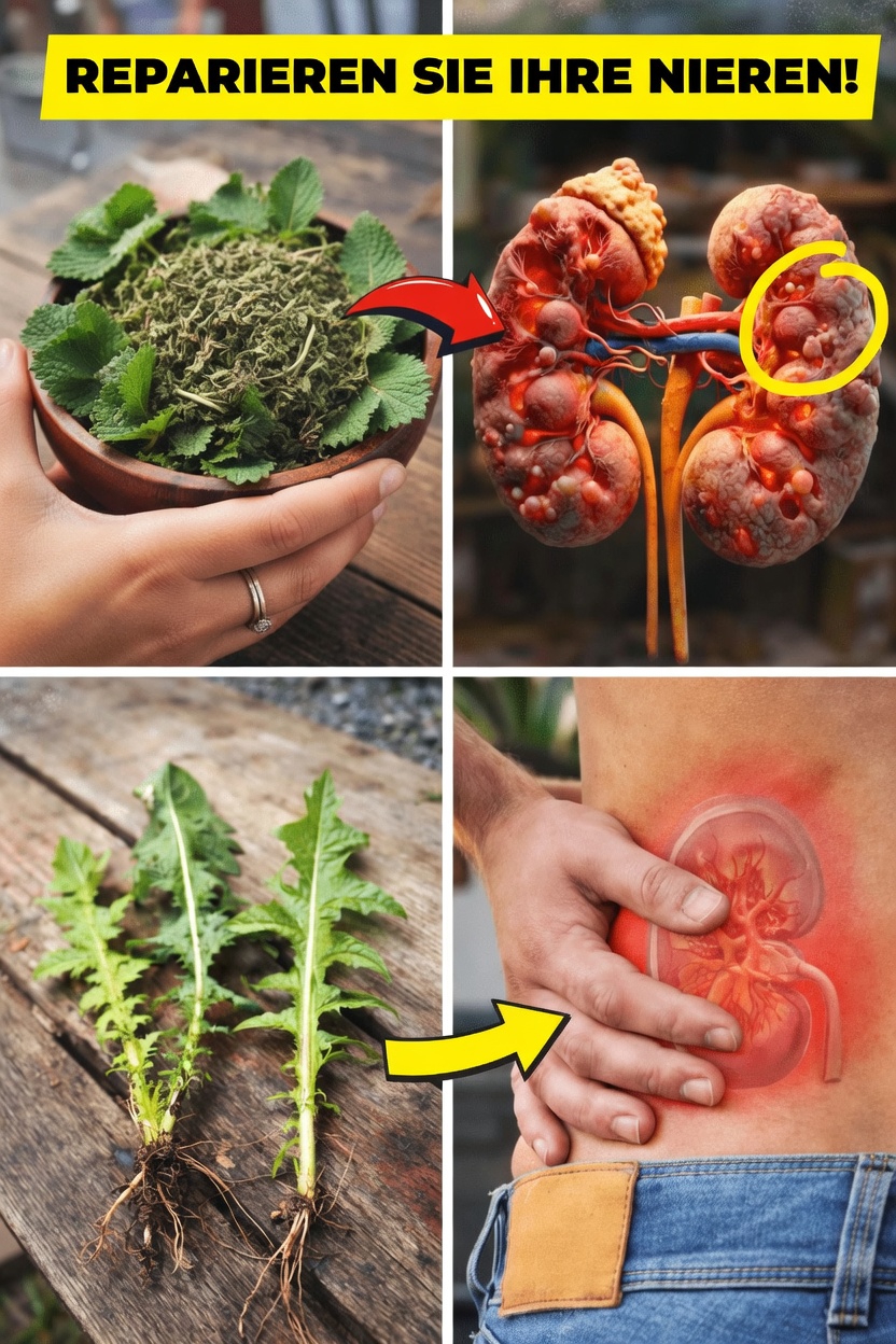 Entdecken Sie 5 natürliche Kräuter, die die Entgiftungs- und Reinigungsprozesse der Nieren unterstützen können