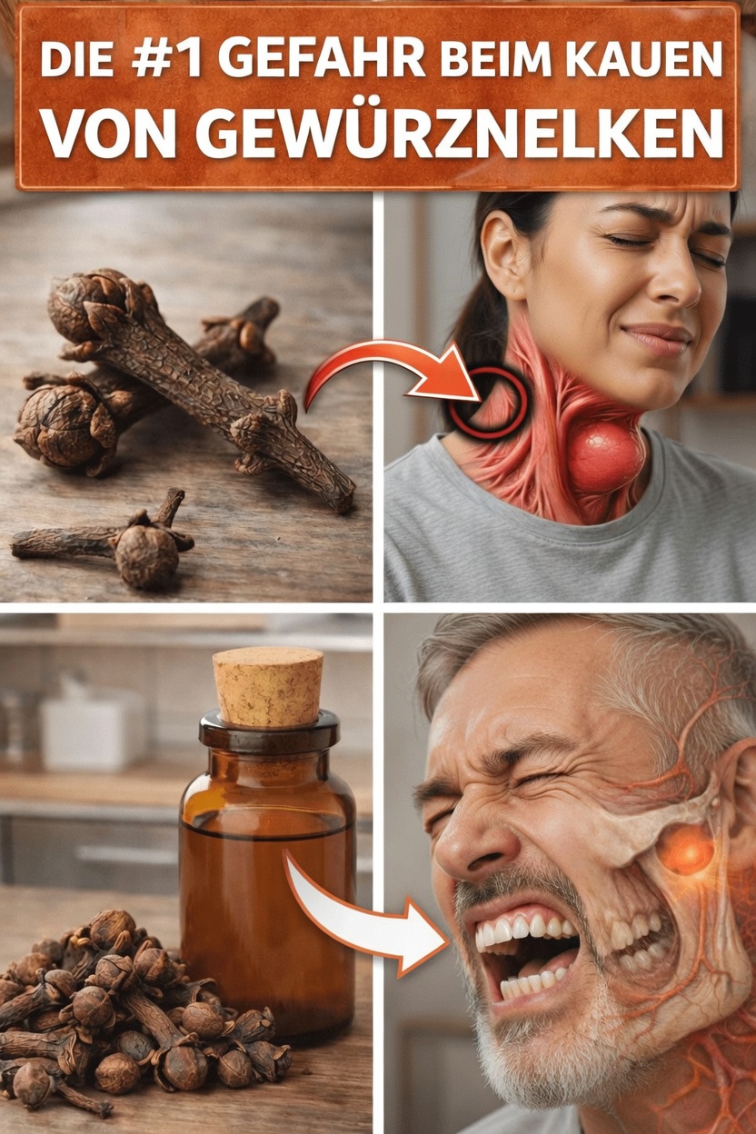 Was ist der häufigste Fehler beim Kauen von Nelken und wie kann man ihn sicher vermeiden?