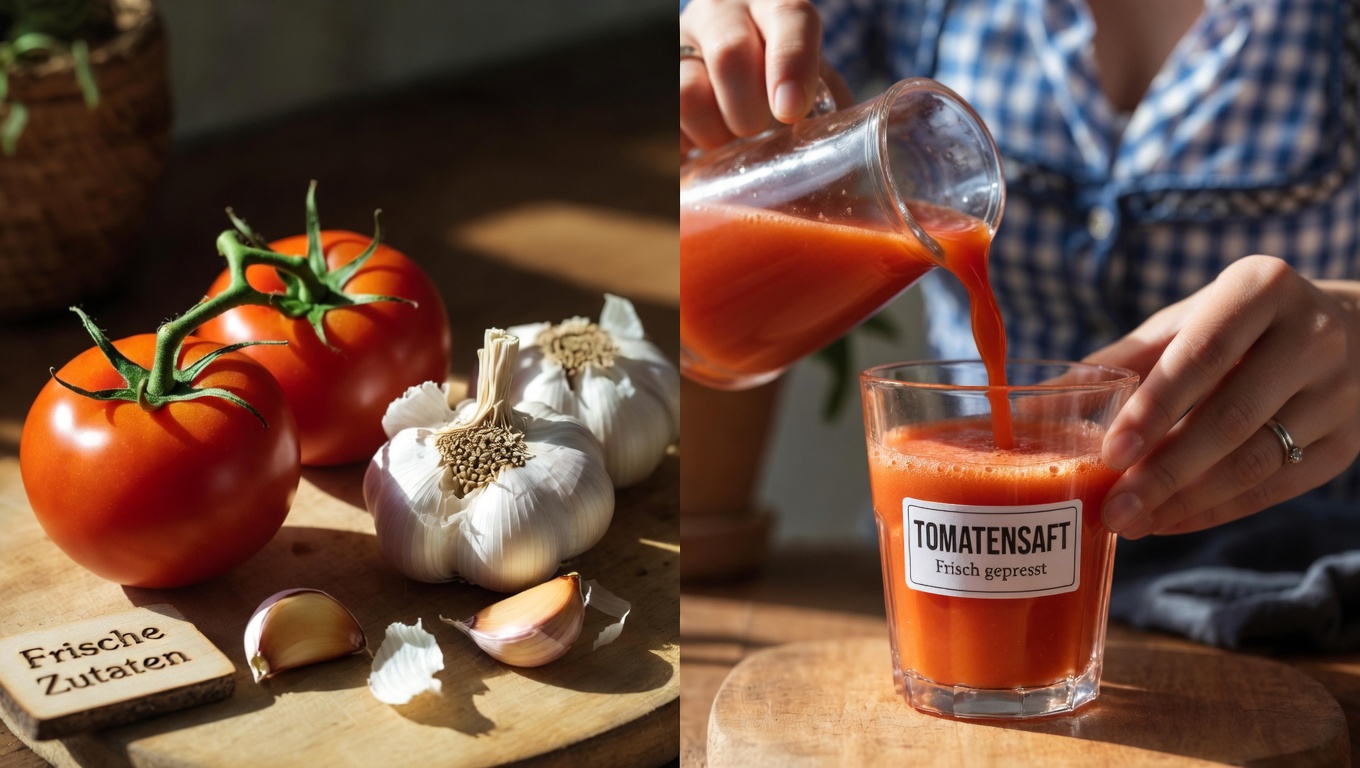 Kann ein einfaches Tomaten-Knoblauch-Getränk Ihre Prostatagesundheit unterstützen? Entdecken Sie die wissenschaftlich belegten Vorteile