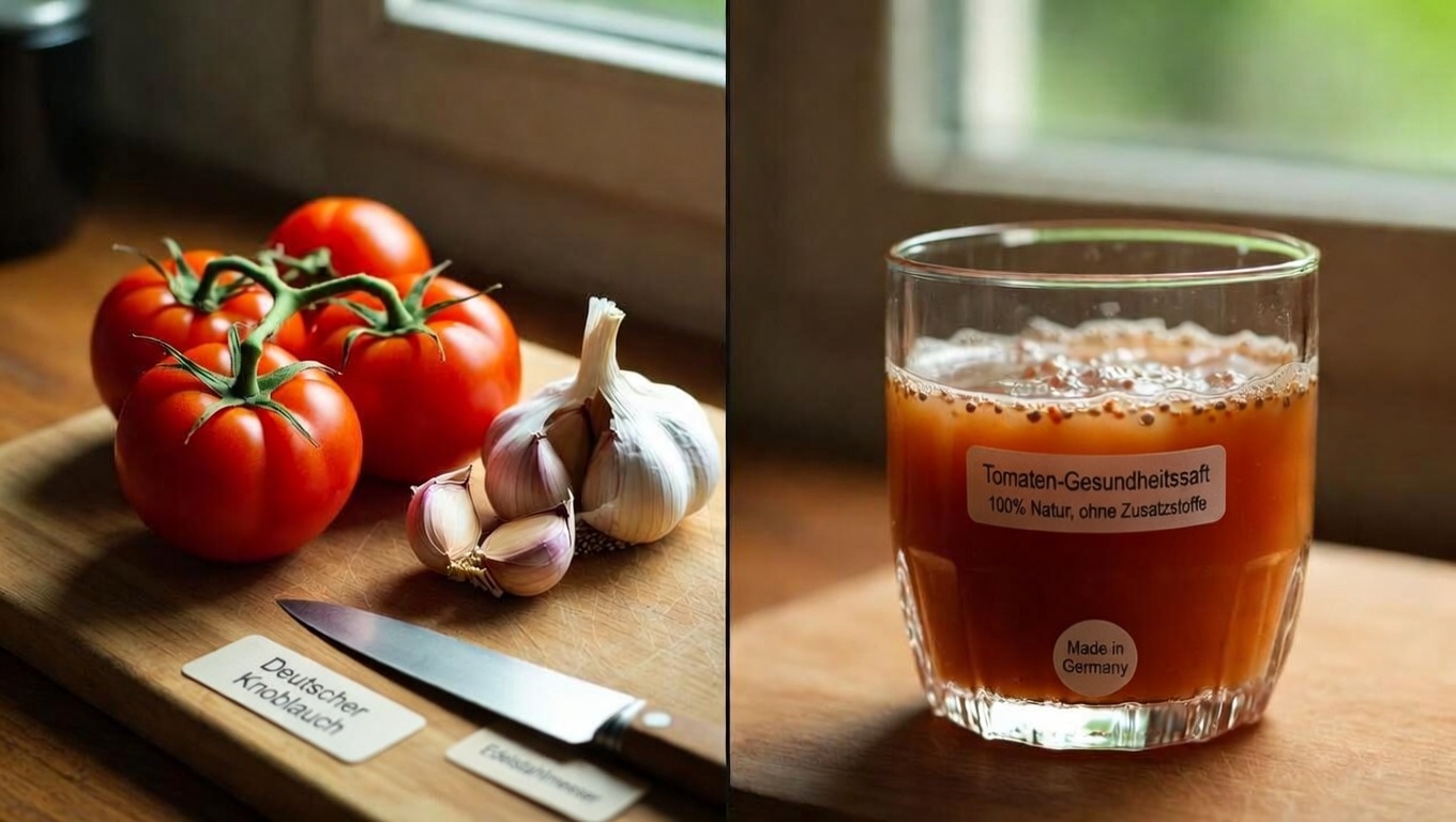 Kann ein einfaches Tomaten-Knoblauch-Getränk Ihre Prostatagesundheit unterstützen? Entdecken Sie die wissenschaftlich belegten Vorteile