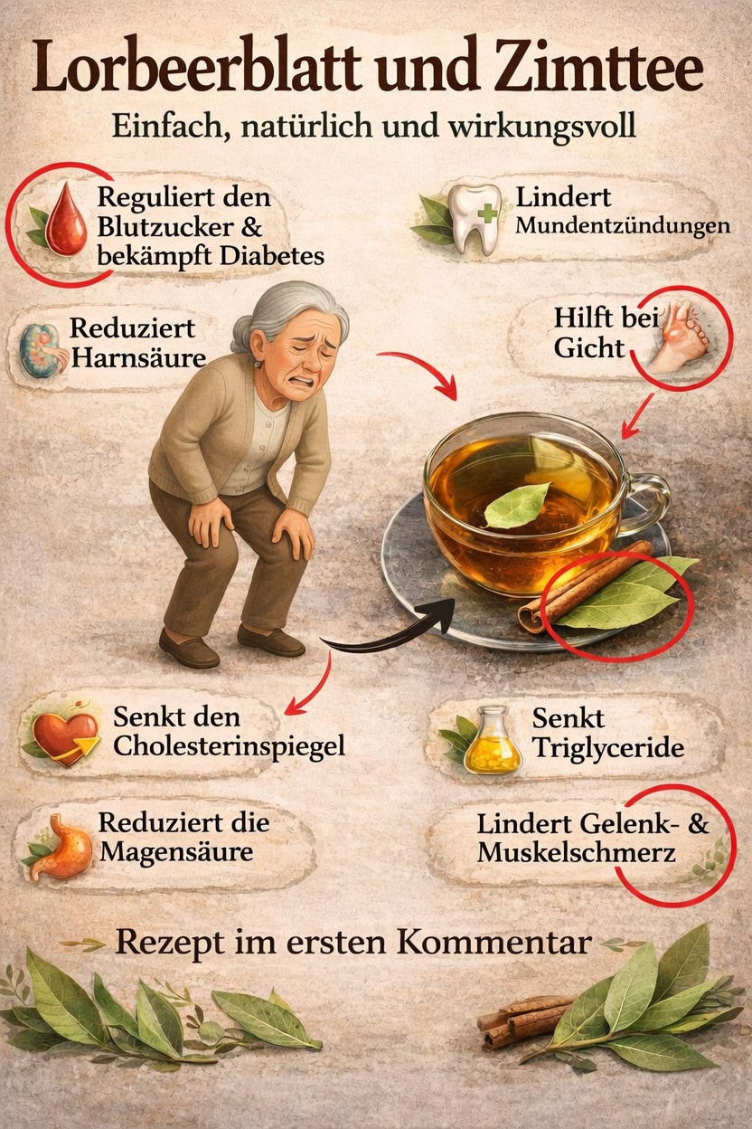 Lorbeertee: Vorteile, Anwendungen und wie man ihn zu Hause zubereitet
