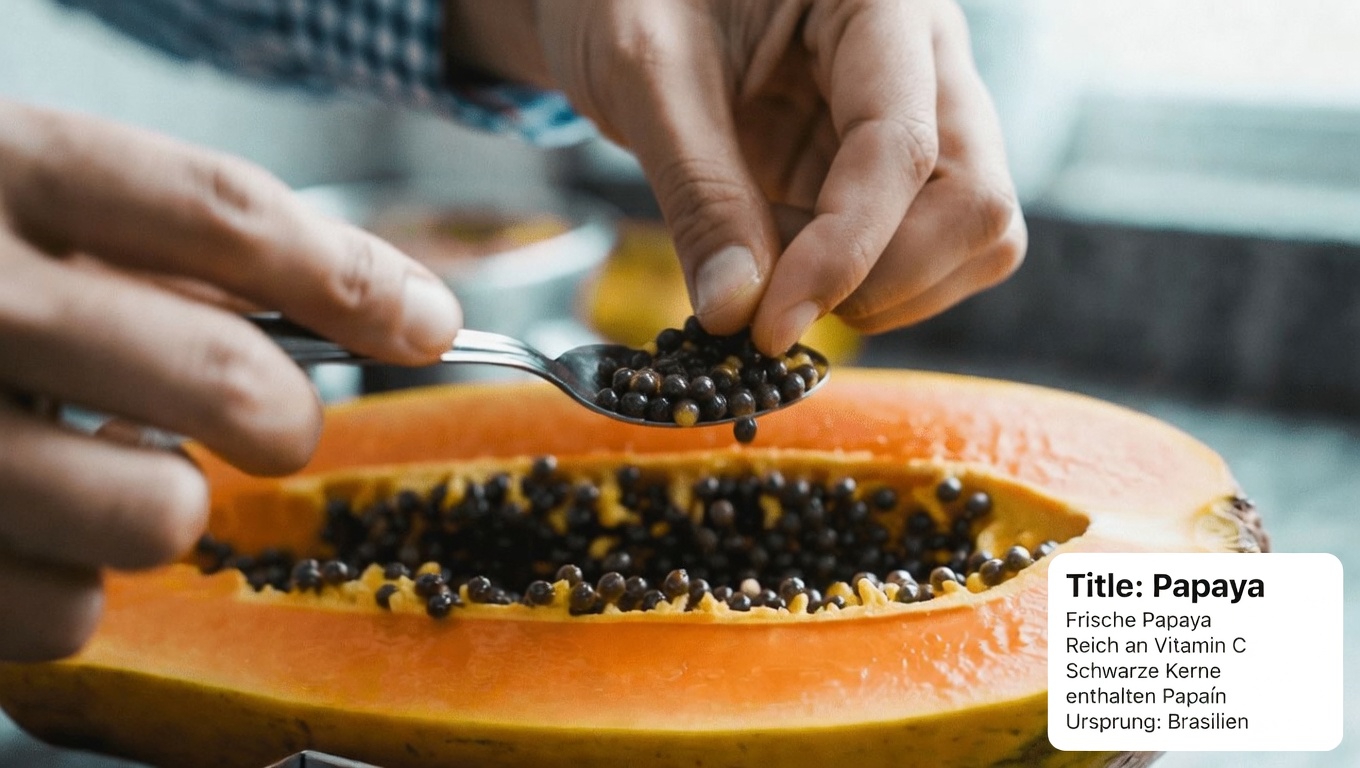 17 überraschende Vorteile von Papayakernen und einfache Möglichkeiten, sie in deine Routine einzubauen