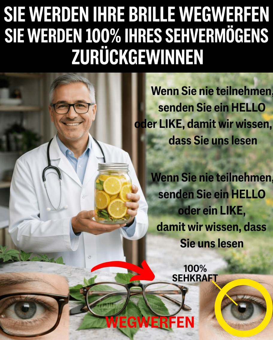 Ein wenig bekanntes Hausrezept, das viele Menschen nutzen, um ihre Augen von innen zu nähren, ist eine einfache Zubereitung aus eingelegten Zitronen.