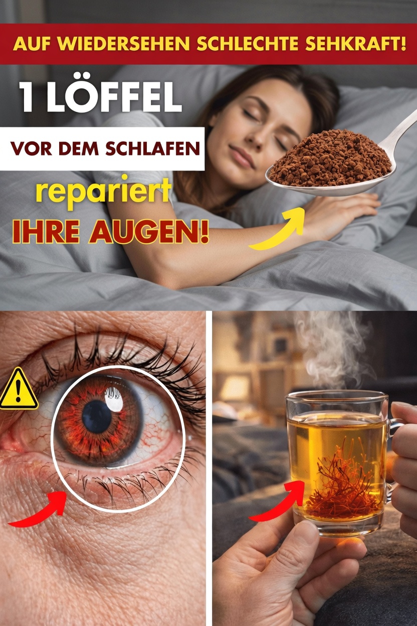 Was Menschen über 60 über die Verwendung von Safran vor dem Schlafengehen wissen sollten, um ihre Augengesundheit auf natürliche Weise zu unterstützen