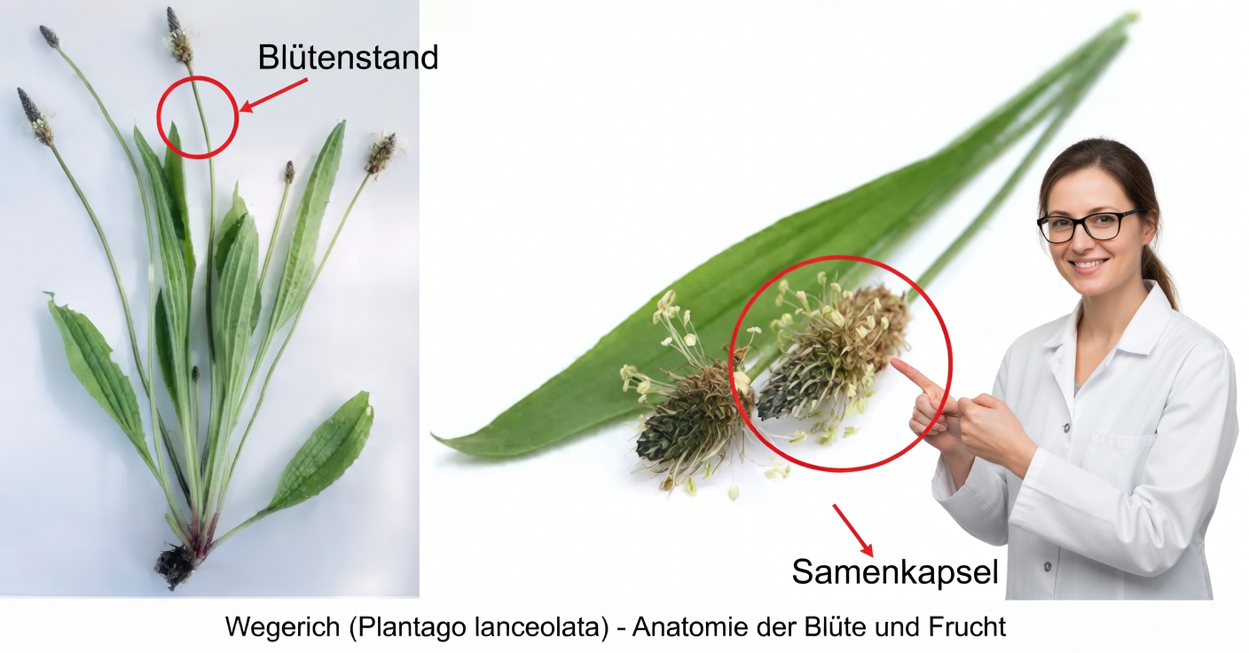 Plantago lanceolata: Die Wildpflanze, die fast alles heilt