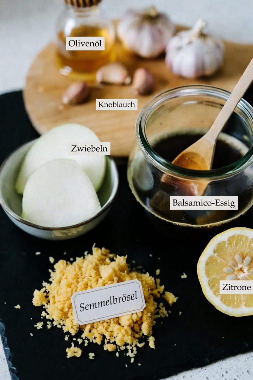 Einfache Anleitung zur Zubereitung einer Mischung aus geriebenem Ingwer, Zwiebel, Knoblauch, Zitronensaft und Honig zu Hause