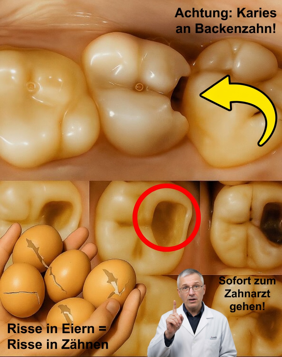 Eierschalen verwandeln gelbe Zähne in nur 5 Minuten in perlweiße Zähne