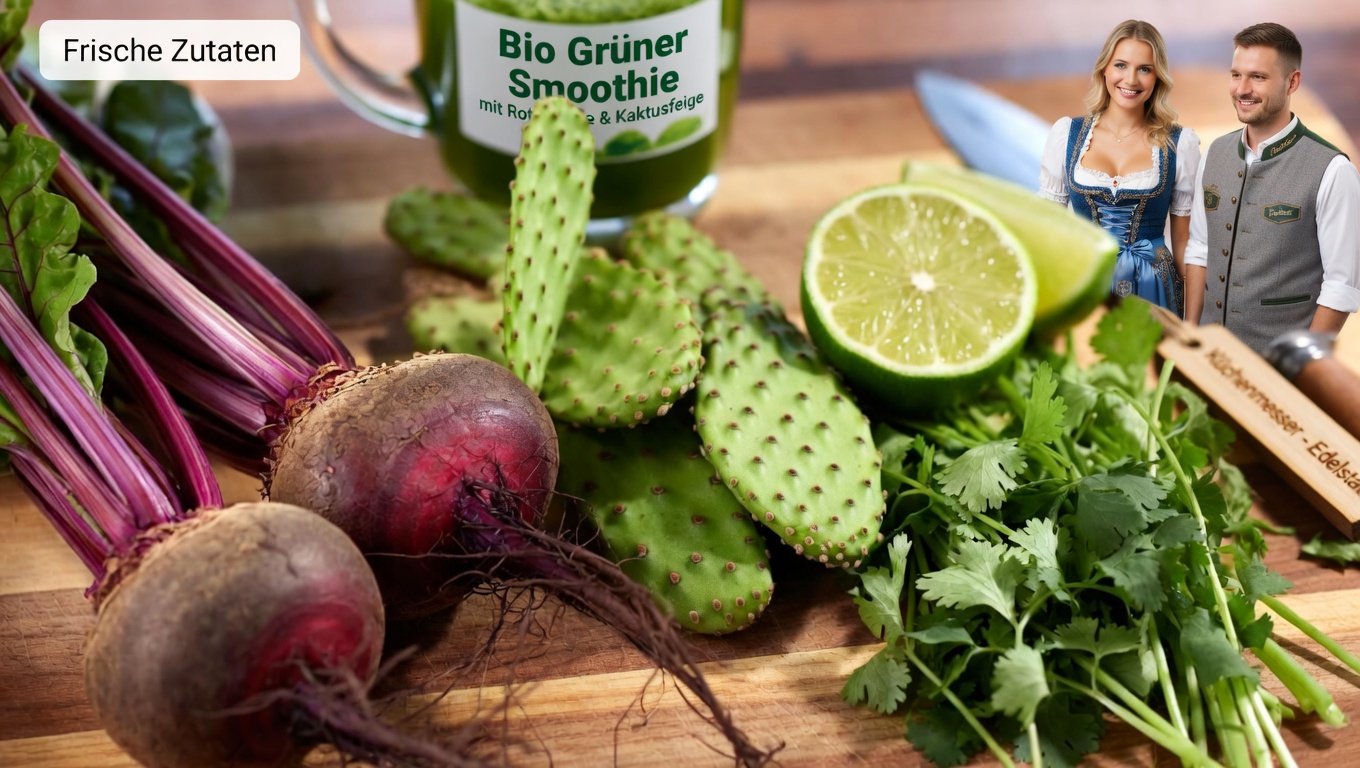 Entdecken Sie den erfrischenden Rote-Bete- und Nopal-Saft: Eine einfache Möglichkeit, Ihrer täglichen Routine lebendige Nährstoffe hinzuzufügen