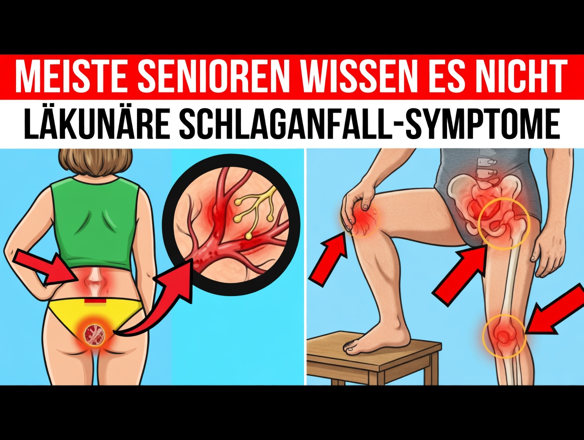 Was sind die 7 Warnzeichen eines lakunären Schlaganfalls, die die meisten Senioren über 60 oft übersehen?