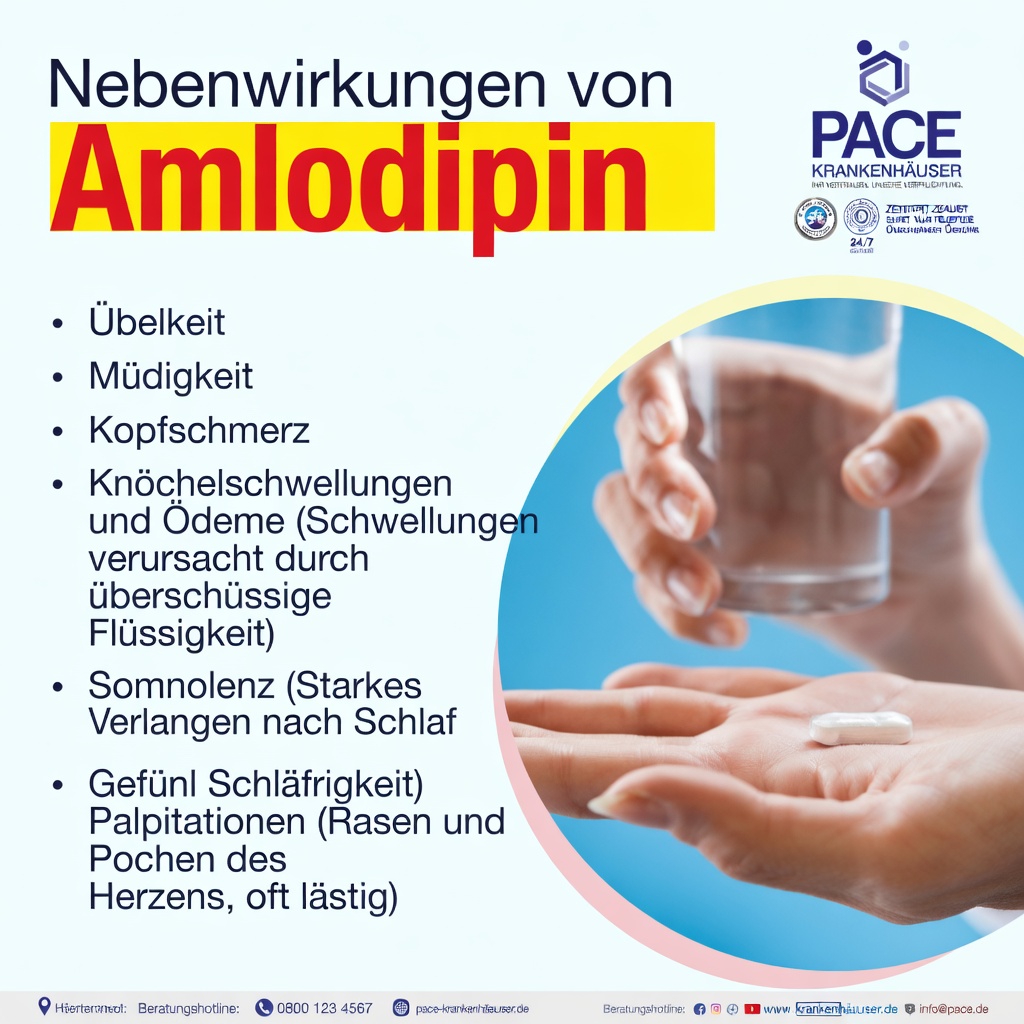 12 überraschende Nebenwirkungen von Amlodipin, die Ärzte oft nicht erwähnen