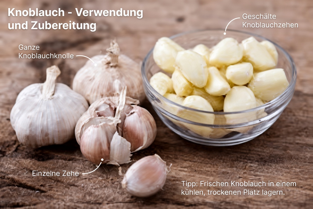 Knoblauch: Das natürliche Antibiotikum, das Infektionen beseitigt
