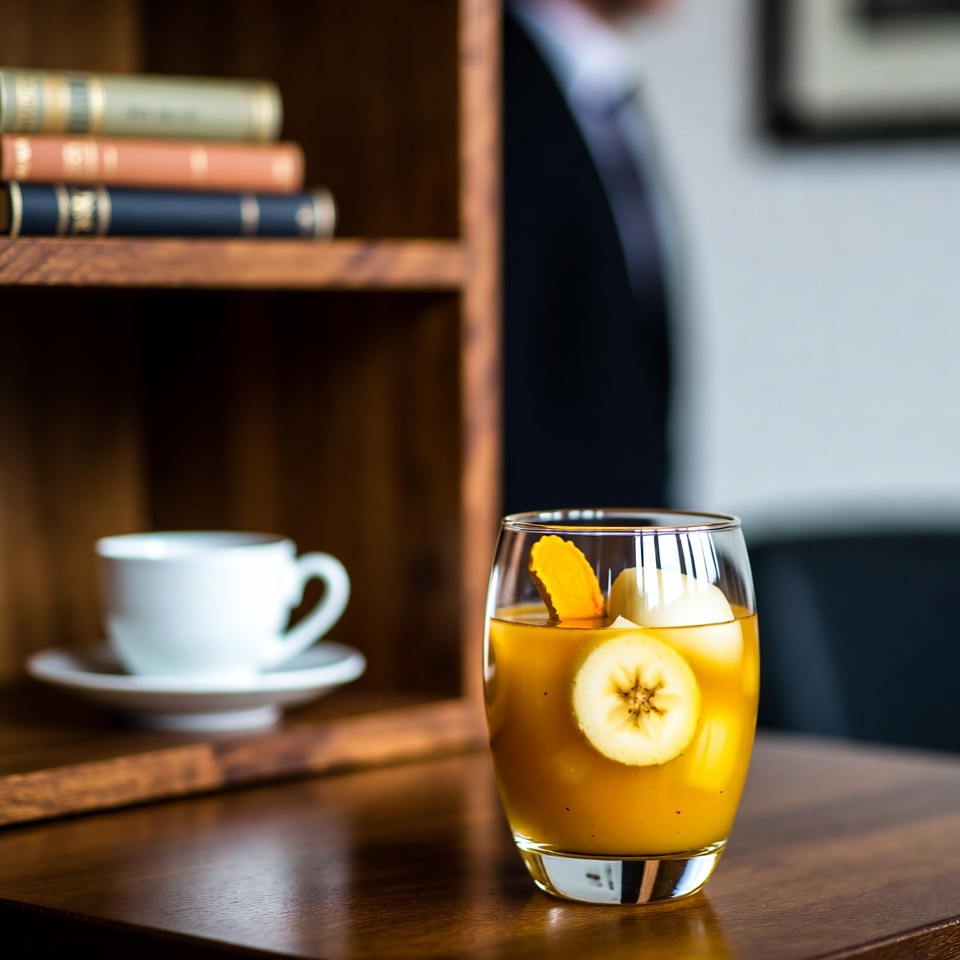 Ein Saft aus Banane, Kurkuma und Zwiebel ist eine ungewöhnliche Kombination