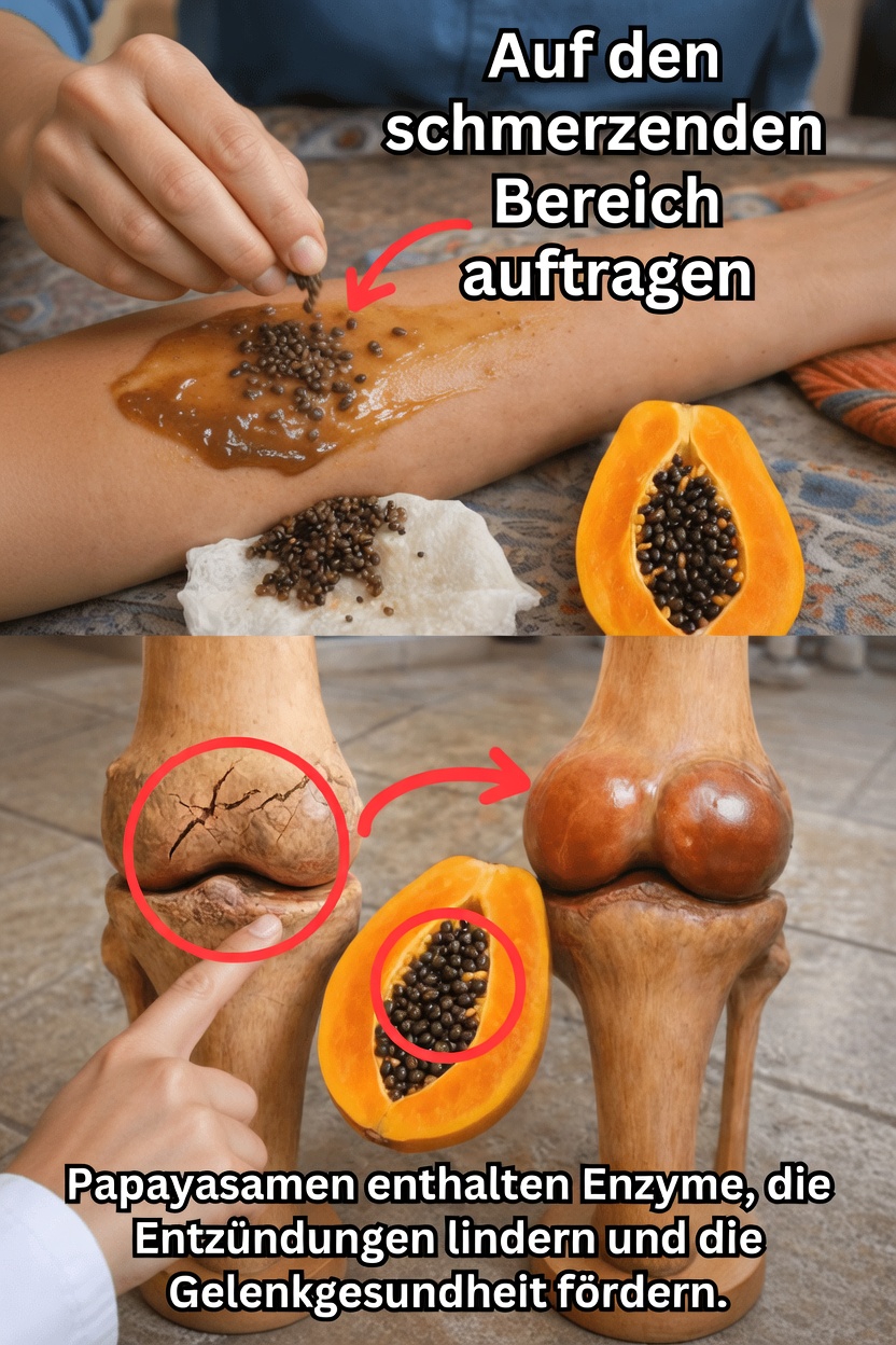Papayakerne: Ein einfaches Hausmittel, das Sie zur täglichen Unterstützung von Gelenkkomfort und Beweglichkeit entdecken können