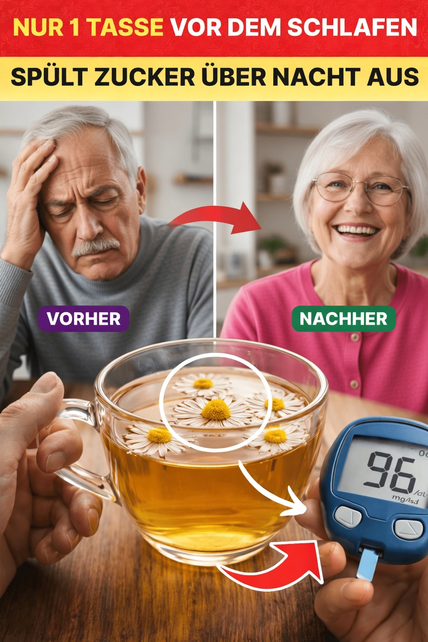 Erkundung der potenziellen Vorteile des Trinkens von Kamillentee vor dem Schlafengehen zur Unterstützung des Blutzuckerspiegels