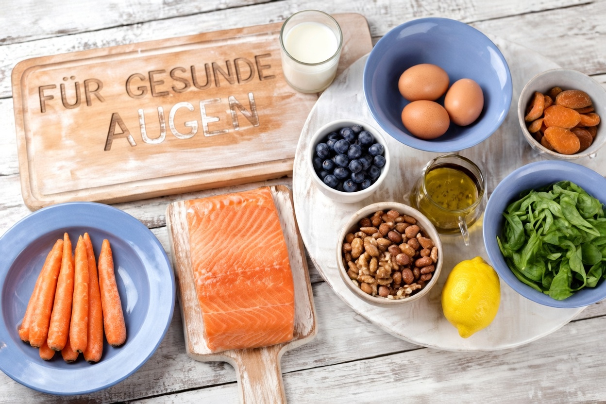 Entdecken Sie alltägliche Lebensmittel und Gewohnheiten, die die Augengesundheit und das Wohlbefinden Ihrer Augen im Alltag unterstützen können