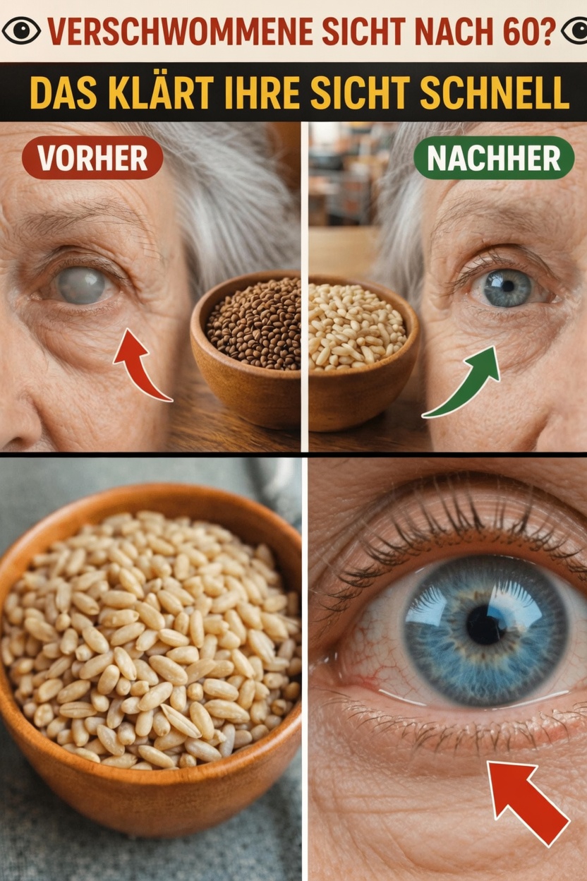 Entdecken Sie einfache Wege, die Augengesundheit nach 60 auf natürliche Weise mit alltäglichen Samen zu unterstützen