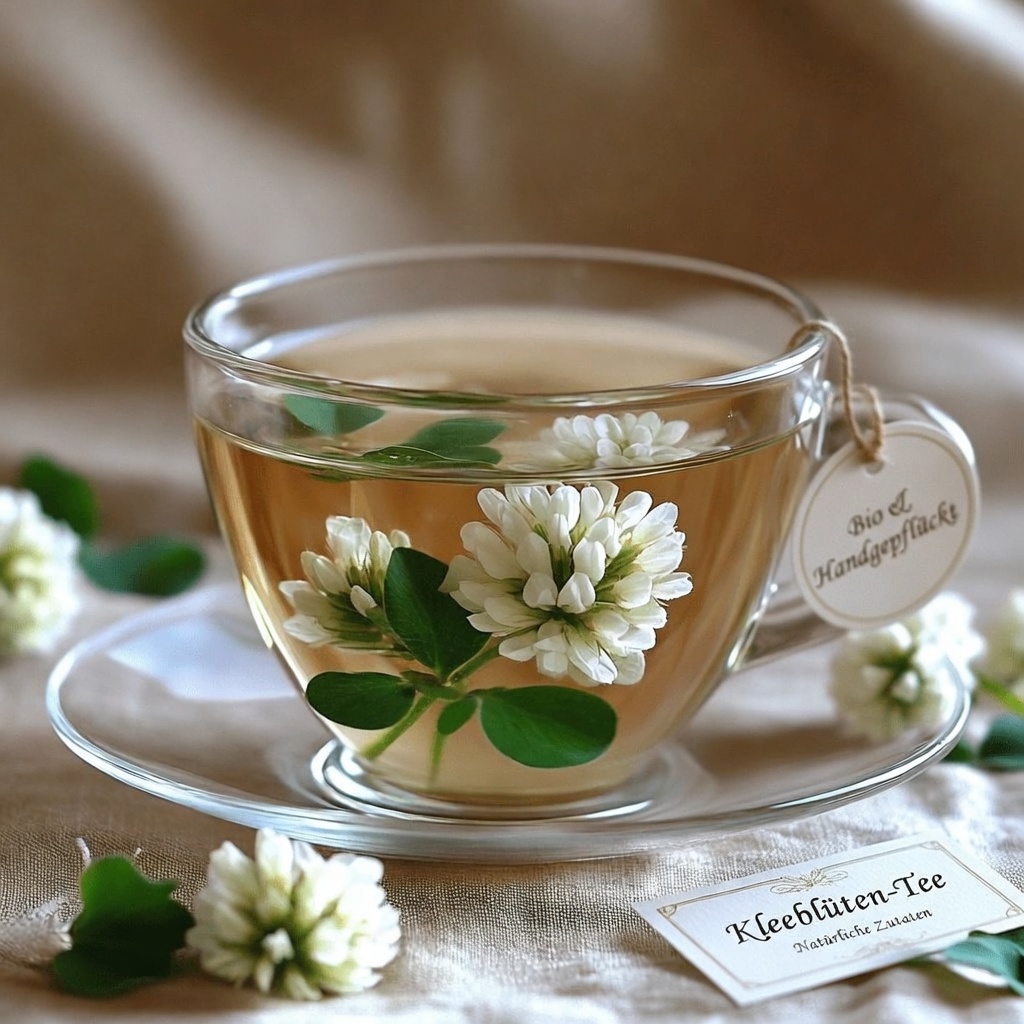 🌿 Weißklee (Trifolium repens): 15 gesundheitliche Vorteile & wie man einen einfachen Tee zubereitet