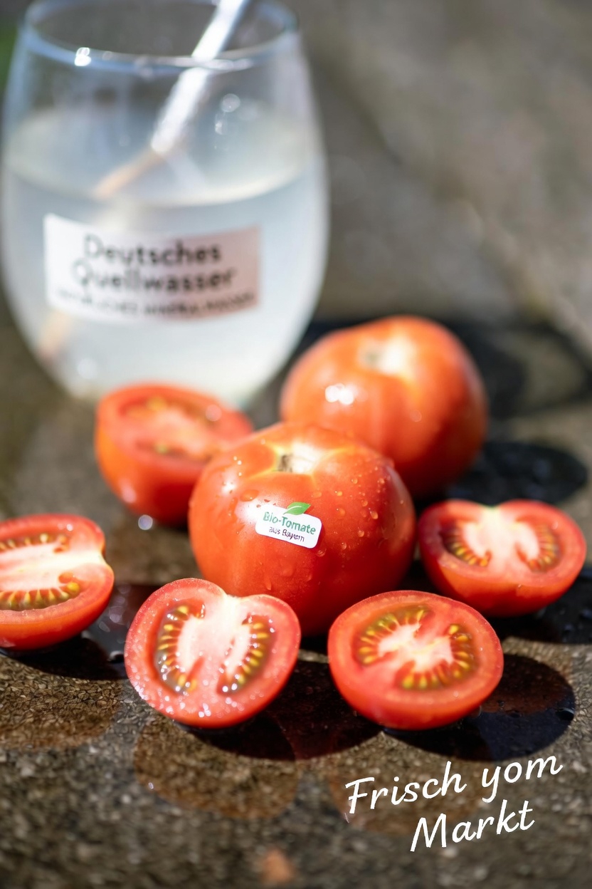 Ein einfaches hydratisierendes Getränk zur Unterstützung der Nierengesundheit und des Harnweg-Wohlbefindens: Rezept mit Tomate und Kokoswasser
