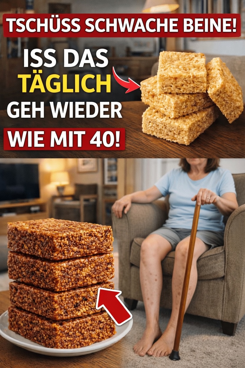 Willst du STÄRKERE Beine sogar noch nach 80? Iss DAS jeden Tag