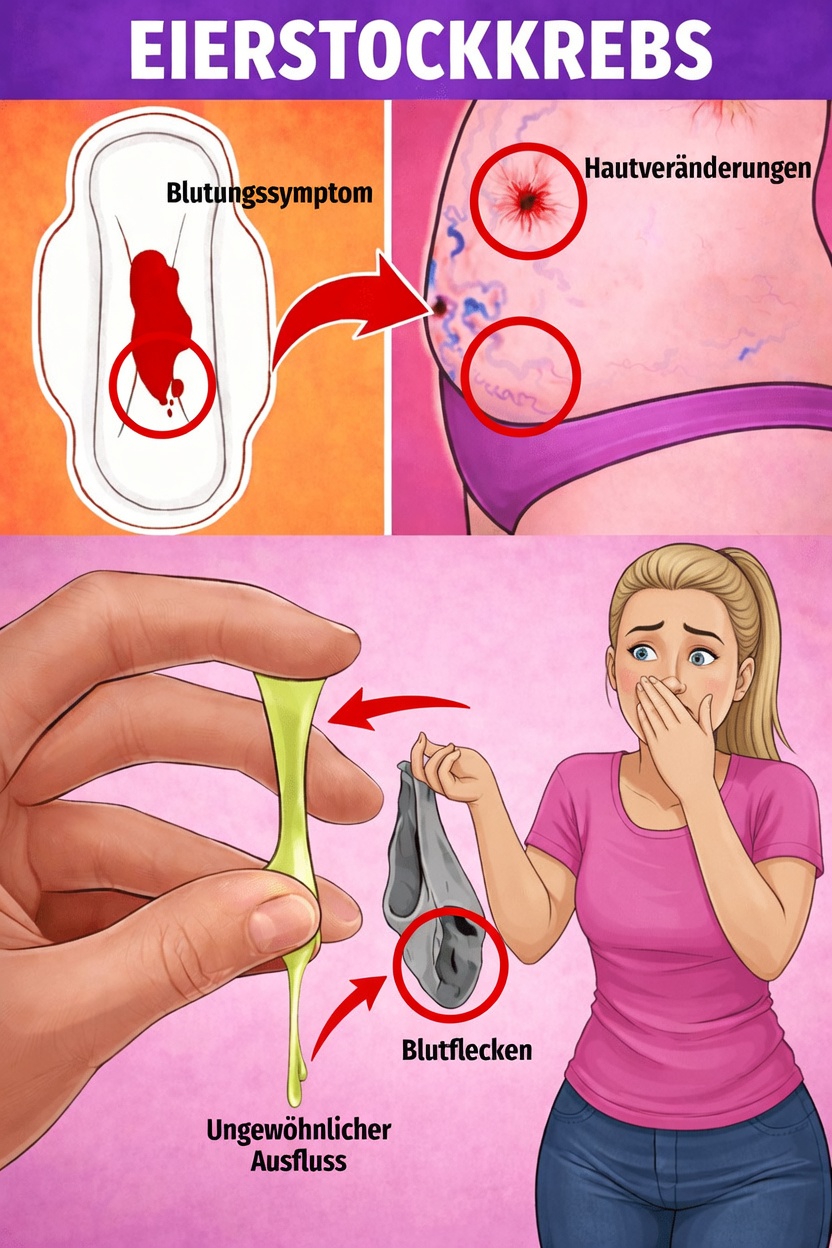 8 wichtige Anzeichen von Eierstockkrebs, die jede Frau kennen sollte