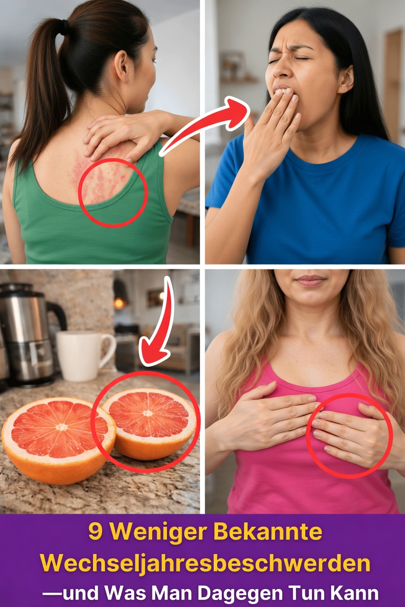 9 weniger bekannte Symptome der Menopause – und einfache Wege, sie zu lindern