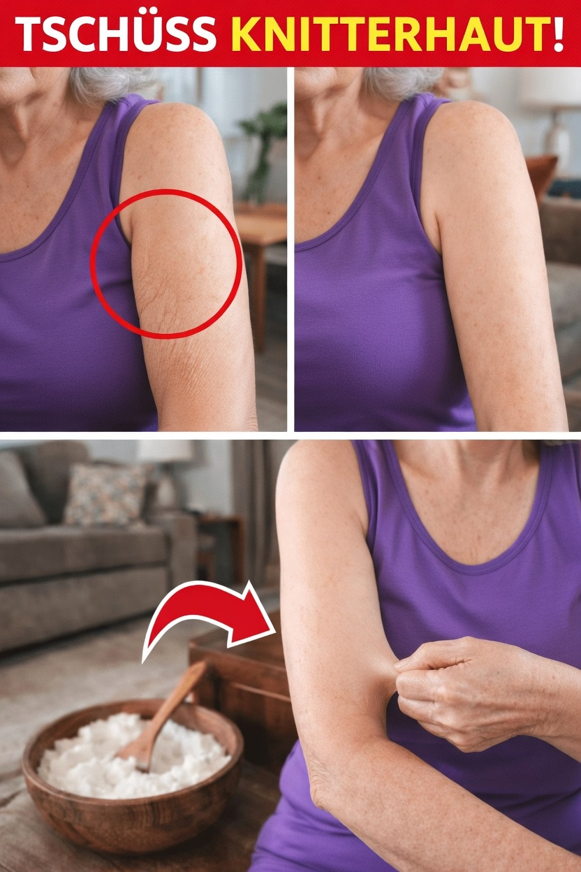 Entdecken Sie eine einfache tägliche Gewohnheit, die helfen kann, das Erscheinungsbild knittriger Haut an Ihren Armen zu mildern